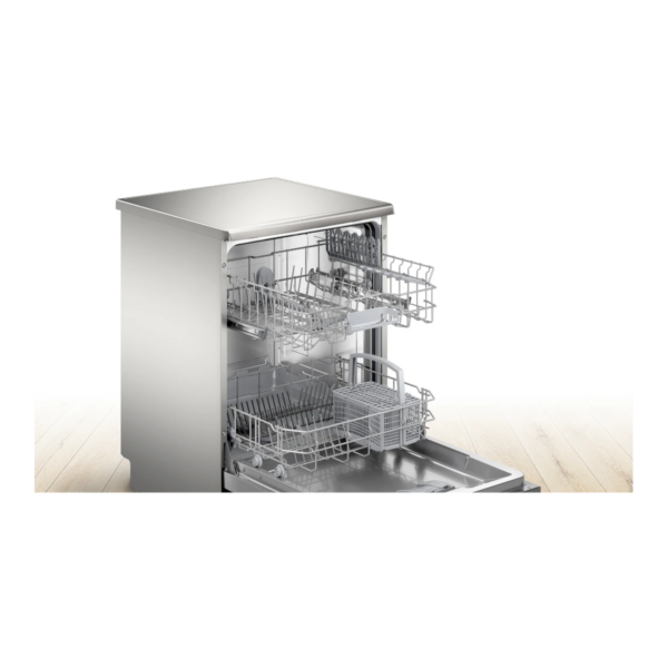 Bosch Free-Standing Dishwasher 12P SMS25AI00V-Silver Inox - Image 4