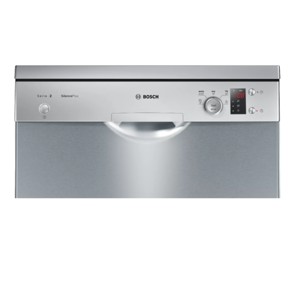 Bosch Free-Standing Dishwasher 12P SMS25AI00V-Silver Inox - Image 2