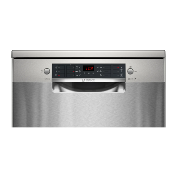 Bosch Series 4 free-standing dishwasher 60 cm silver inox - Image 3