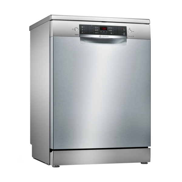 Bosch Series 4 free-standing dishwasher 60 cm silver inox