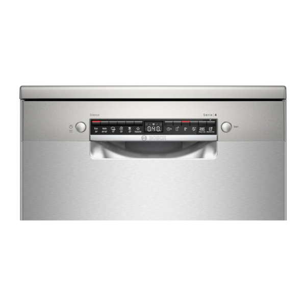 Bosch Series 4 free-standing dishwasher 60 cm SMS4EMI60V silver inox - Image 3