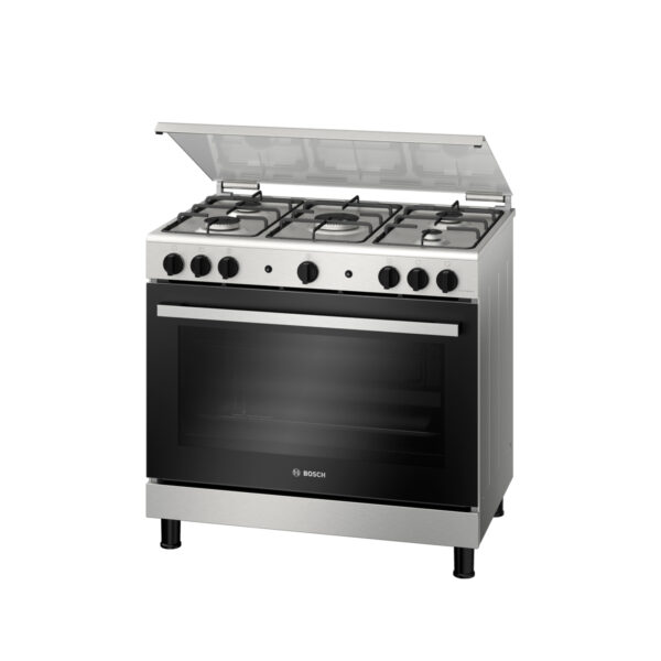 Bosch Series 2 Gas stove Stainless steel HGV1F0U50S