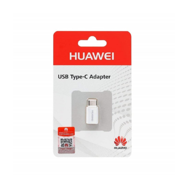 Huawei Adapter Type C from Micro USB AP52 Cable - White - Image 4