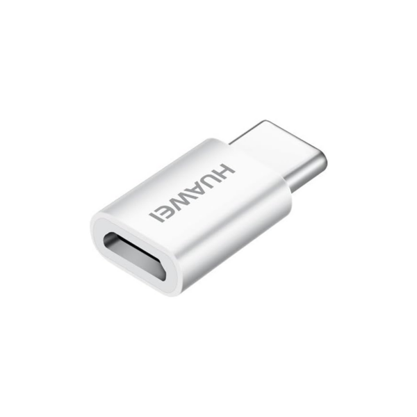 Huawei Adapter Type C from Micro USB AP52 Cable - White - Image 2