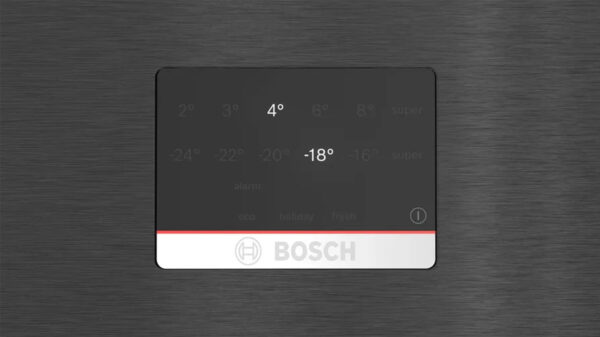 Bosch Serie 4, 193 x 70 cm, Black stainless steel - Image 6